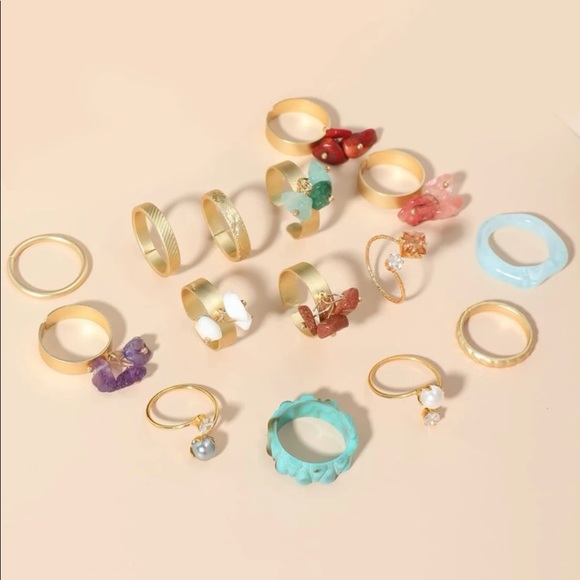 n e w | multi ring set ✨ - Picture 2 of 5